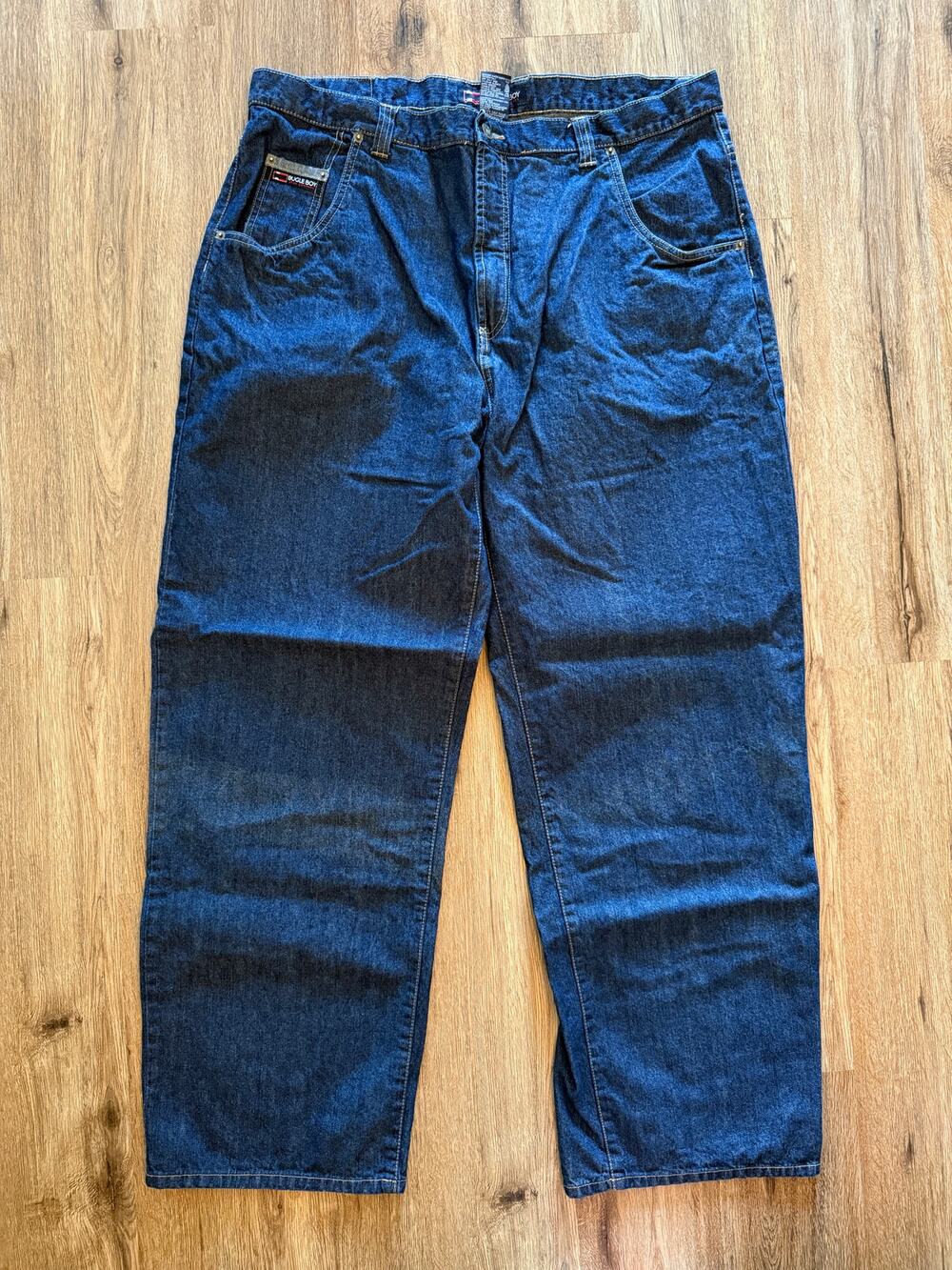 Vintage Bugle Boy Men’s Tapered Leg Jeans Size 42x32